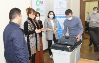 Training for Election Commissions are Held to Carry Out the Polling Process by Using Technologies in Batumi Municipality for Sakrebulo By-Elections