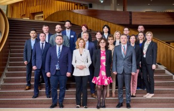 Delegation Of Election Administration Of Georgia Visits Strasbourg