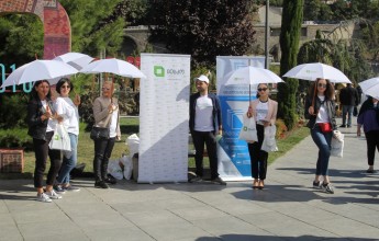 The CEC and the Training Center Held an Awareness-Raising Event – “Election Umbrellas” for Voters