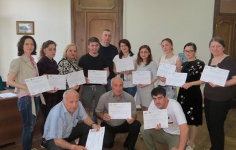 Training Project ''Courses for Electoral Administrators'' have been Completed