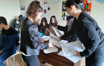 The CEC and the Training Centre Implemented Informational-Training Course “Elections and Young Voter” in Public Schools