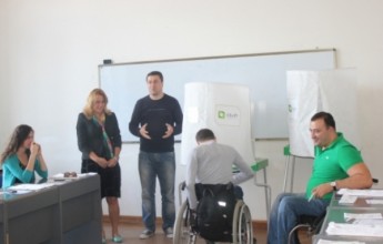 Field meeting with the disabled persons in Batumi