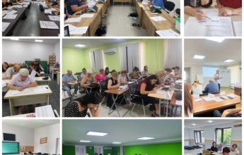 IV ეტაპის ტრენინგები საუბნო საარჩევნო კომისიებისთვის, რომლებიც კენჭისყრის პროცესს წარმართავენ ელექტრონული აპარატების გამოყენებით