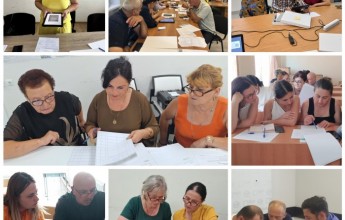 II ეტაპის ტრენინგები საუბნო საარჩევნო კომისიებისთვის, რომლებიც კენჭისყრის პროცესს წარმართავენ ელექტრონული აპარატების გამოყენების გარეშე